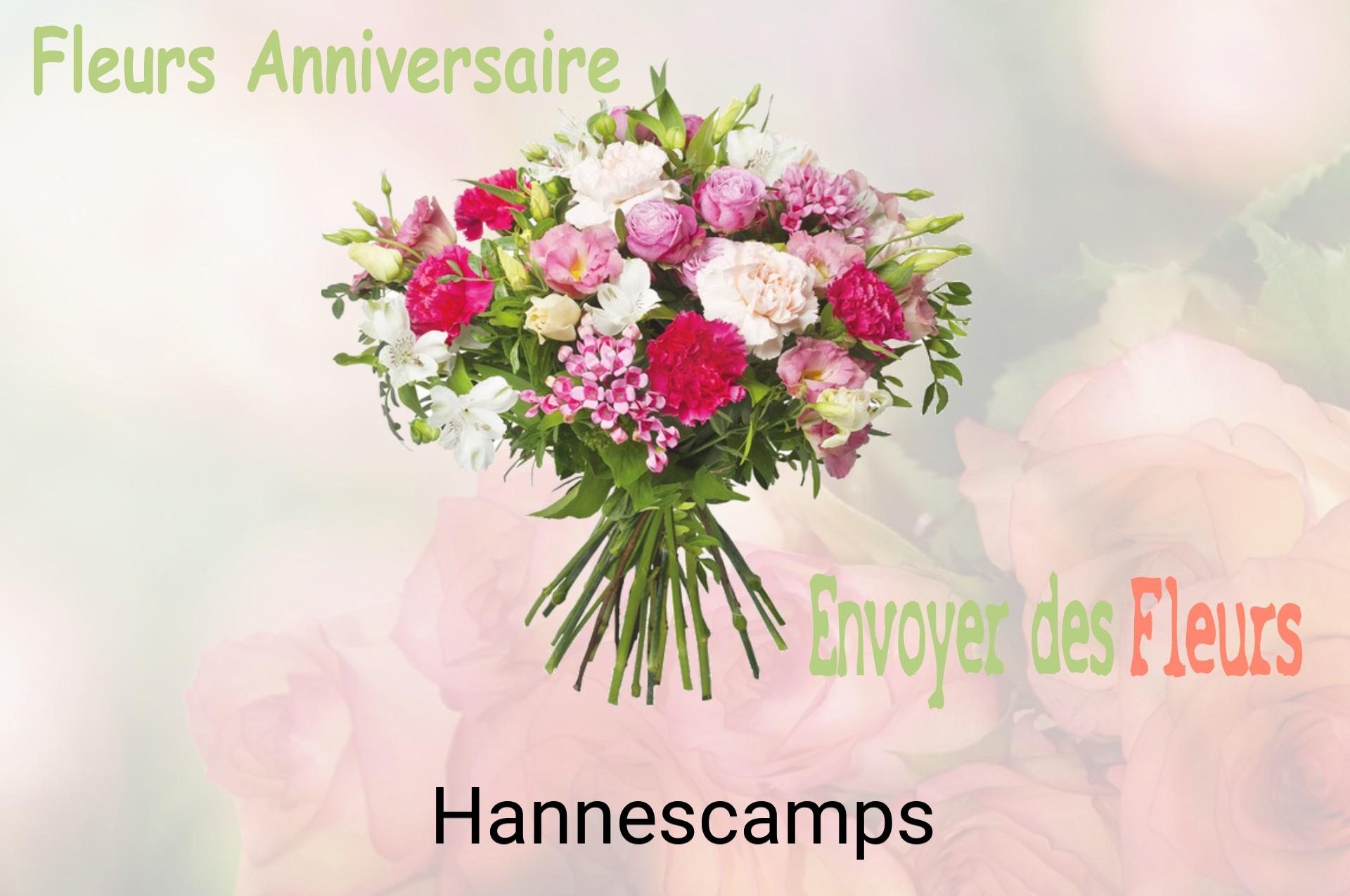 Bouquet de fleurs d’anniversaire livré à Hannescamps