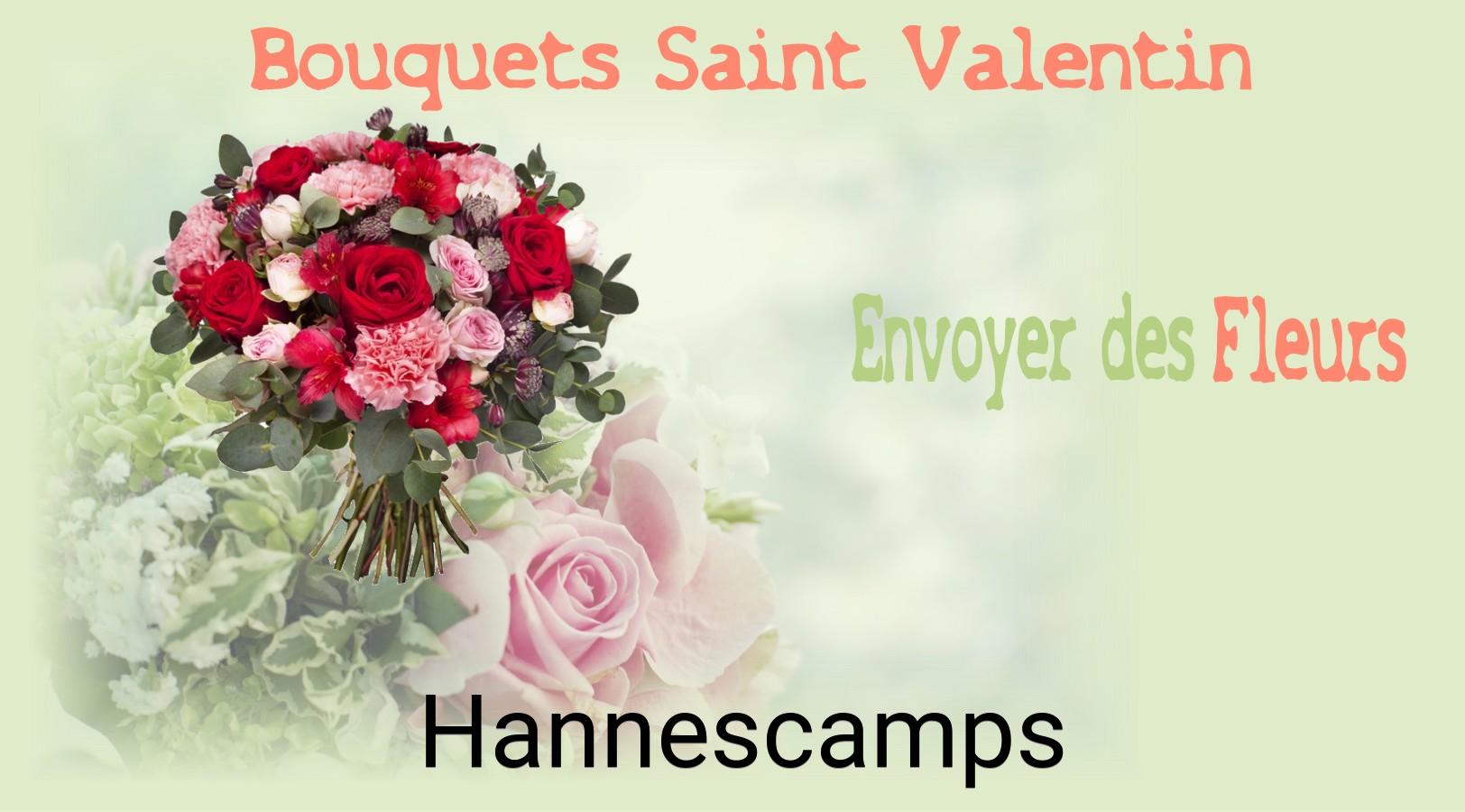 Roses de Saint-Valentin livrées à Hannescamps